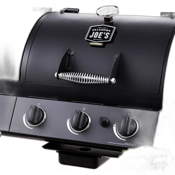 Комбінований гриль-коптильня Oklahoma Joe’s Longhorn Combo Charcoal/Gas Smoker & Grill