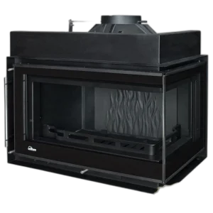 Камінна топка UNIFLAM 850 PRESTIGE PBS праве скло
