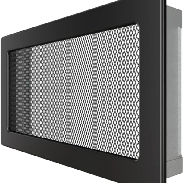 Вентиляційна решітка для каміна SAVEN 17x30 чорна