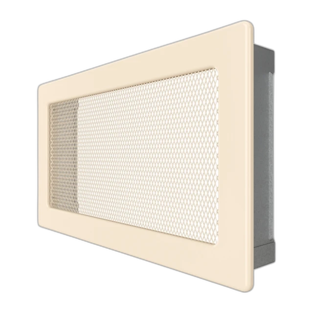 Вентиляційна решітка для каміна SAVEN 17x30 кремова
