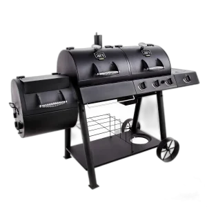 Комбінований гриль-коптильня Oklahoma Joe’s Longhorn Combo Charcoal/Gas Smoker & Grill