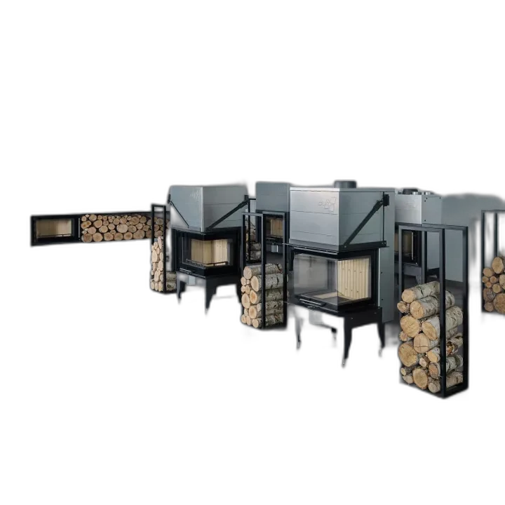 Камінна топка UNIFLAM 760 DURO праве скло гільйотина