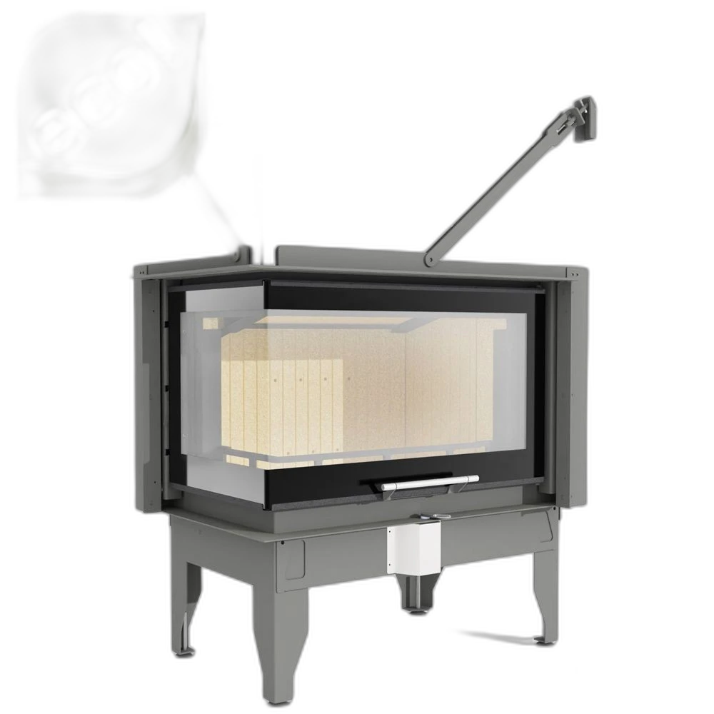 Камінна топка UNIFLAM 860 DURO ліве скло гільйотина