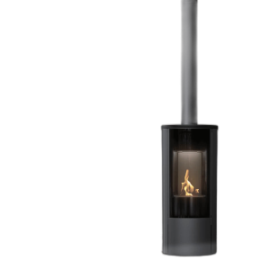 Сталева піч-камін Kratki KOZA AB ENYO R LPG (4,2 кВт)