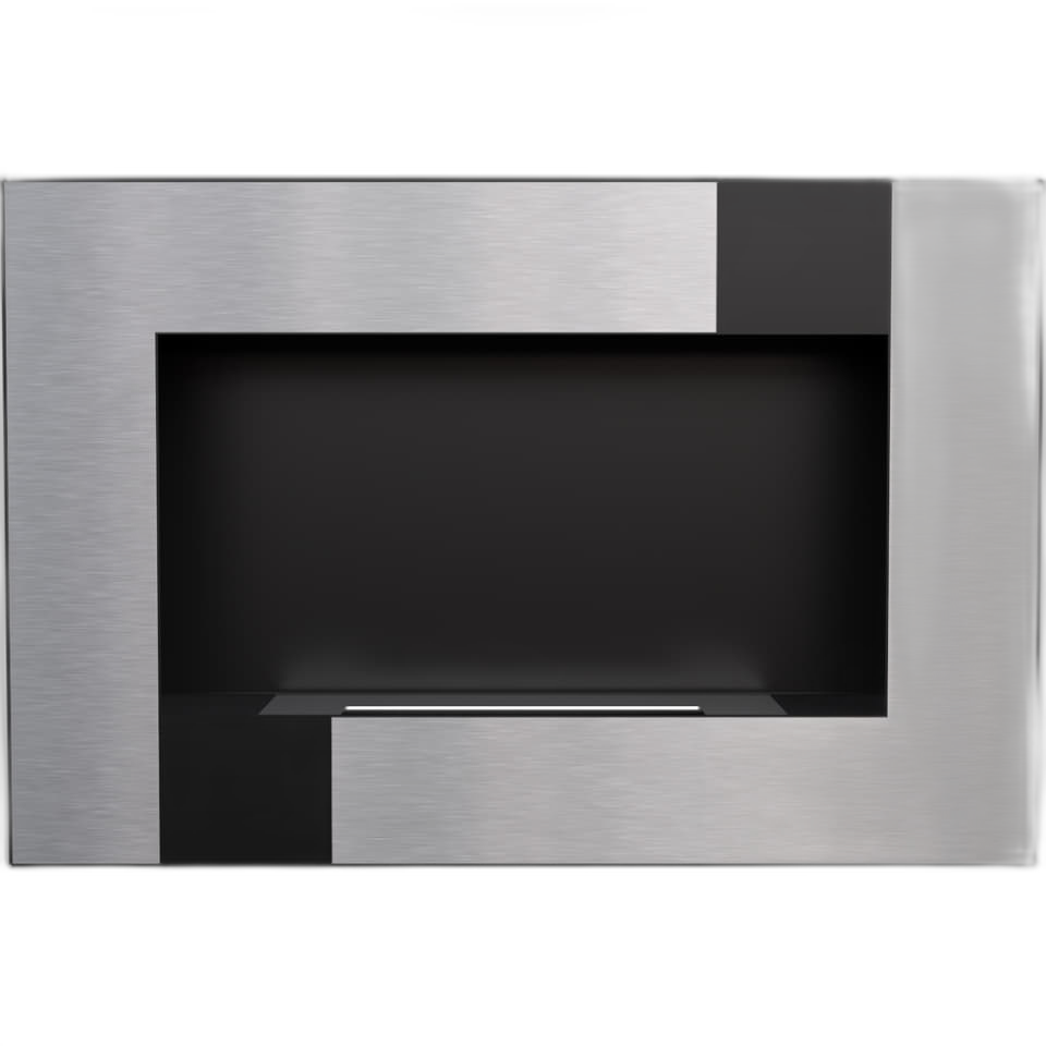 Біокамін Kratki DELTA чорний QUBE з сертифікатом TUV