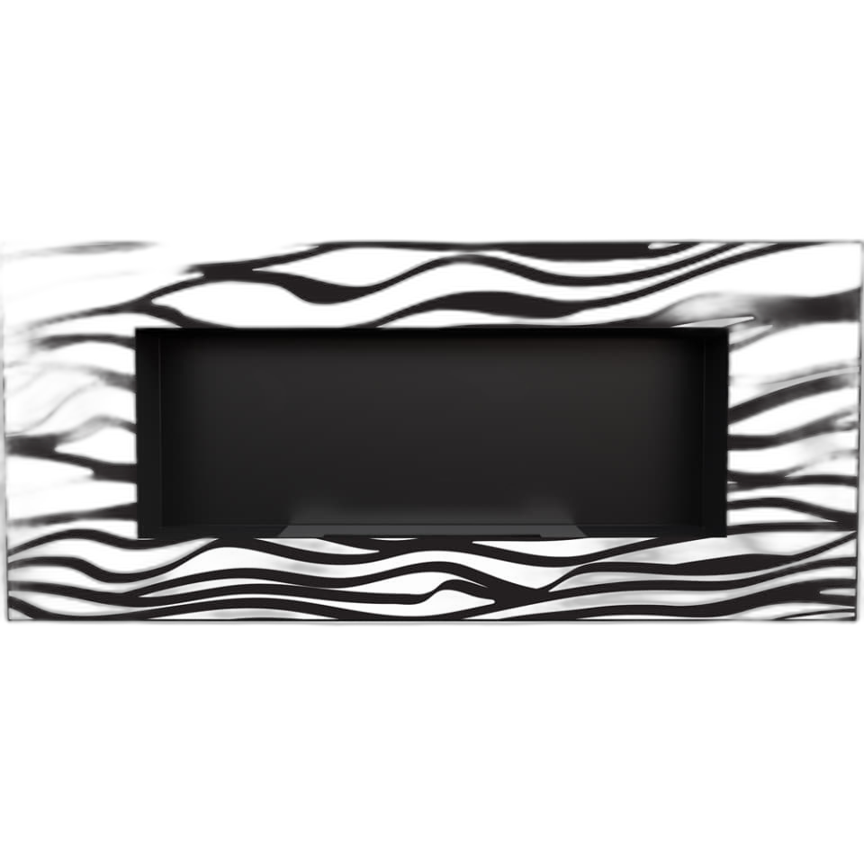 Біокамін Kratki DELTA 2 чорний ZEBRA з сертифікатом TUV