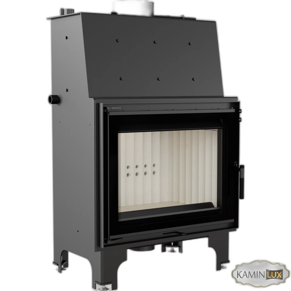Камінна топка Kratki AQUARIO A14 PW GLASS (14 кВт)