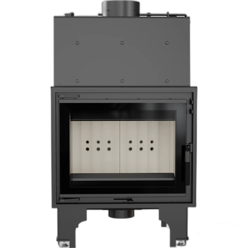 Камінна топка Kratki AQUARIO M8 PW GLASS (8 кВт)
