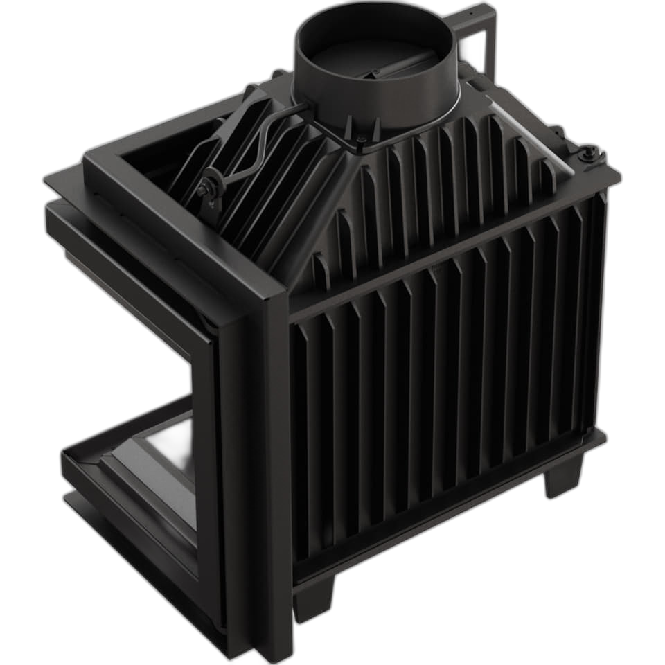 Камінна топка Kratki SIMPLE Z/S 16 права BS (16 кВт)