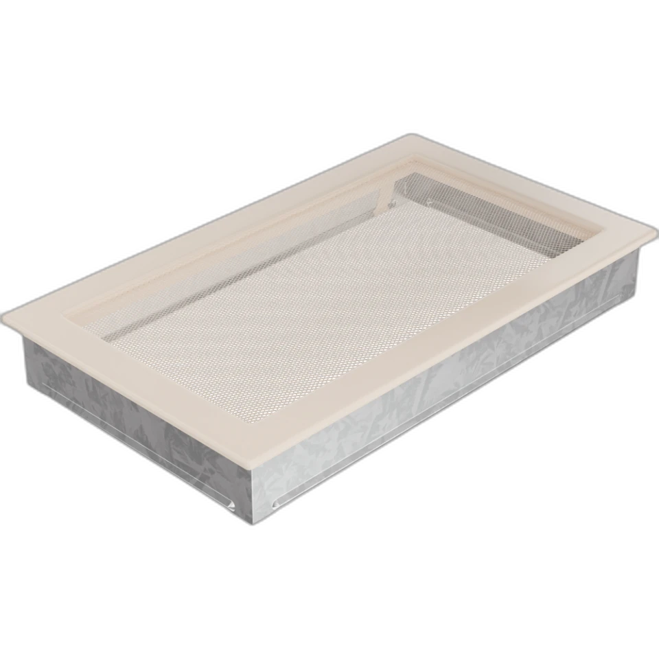 Камінна решітка 22x37 кремова Kratki
