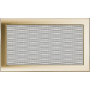 Камінна решітка 22x37 позолочена Kratki