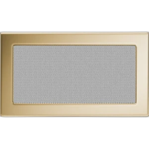 Камінна решітка 17x30 позолочена Kratki
