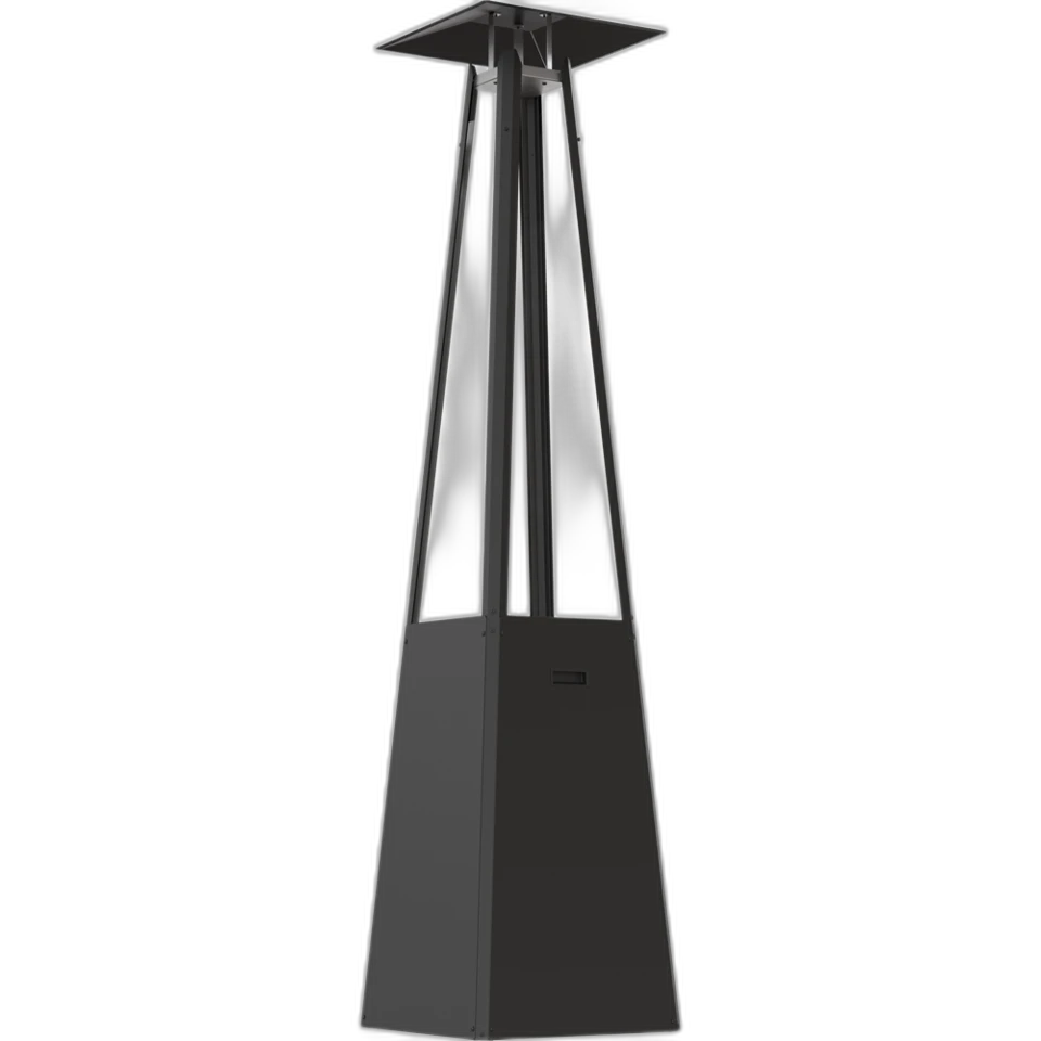 Газовий обігрівач Kratki UMBRELLA стальний чорний