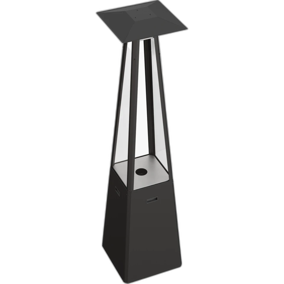 Газовий обігрівач Kratki UMBRELLA стальний чорний