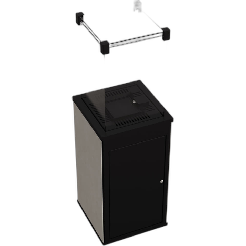 Газовий обігрівач Kratki PATIO MINI керамограніт FOKOS SALE - пульт (8,2 кВт)