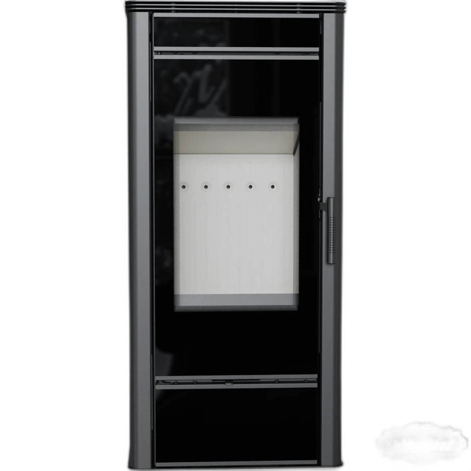 Сталева піч-камін Kratki KOZA TITAN GLASS (11 кВт)