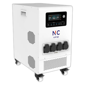 Інверторна портативна зарядна станція NC Energy NCE5P5U48ua на 5.2 кВт (100 А·год/5120 Вт·год)
