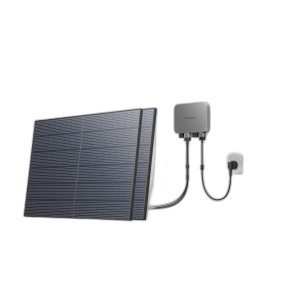 Комплект EcoFlow PowerStream - мікроінвертор 800W + сонячні панелі 2х400