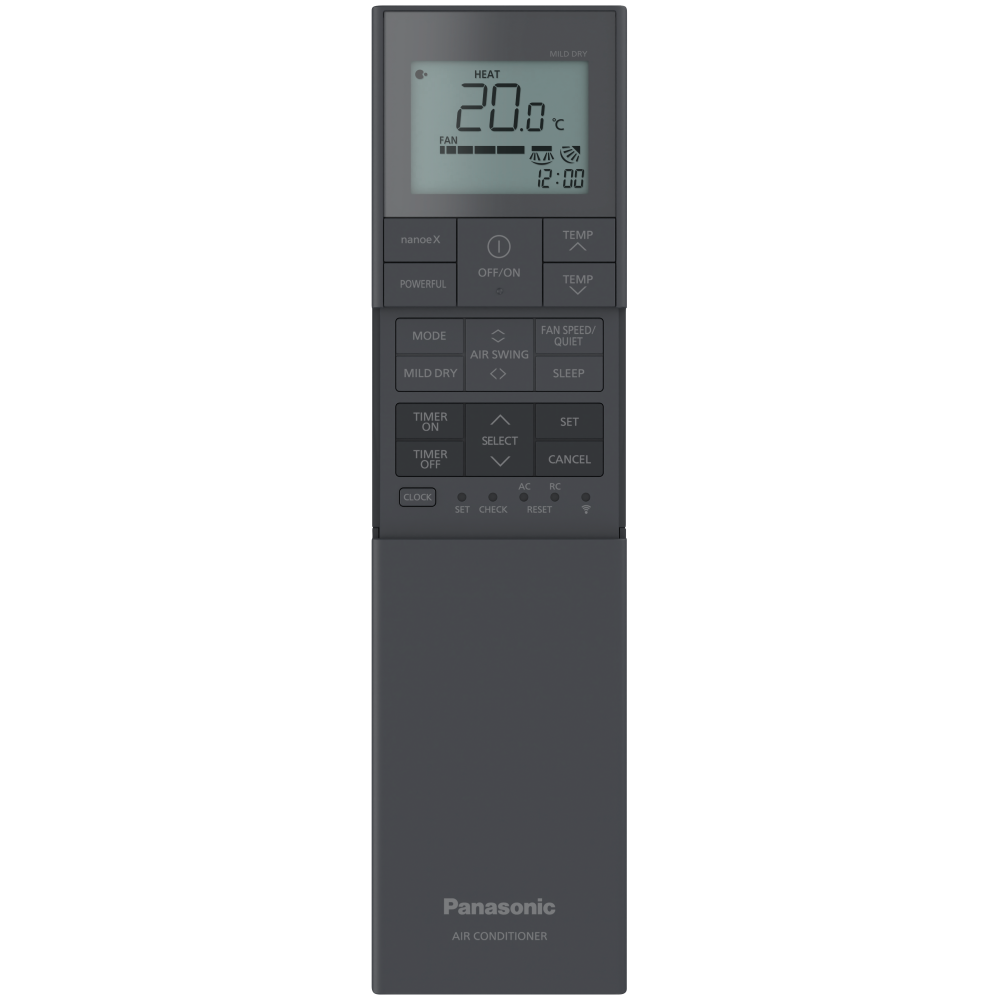 Кондиціонер Panasonic ETHEREA CS-XZ42ZKEW-H/CU-Z42ZKE Black inverter -20°C
