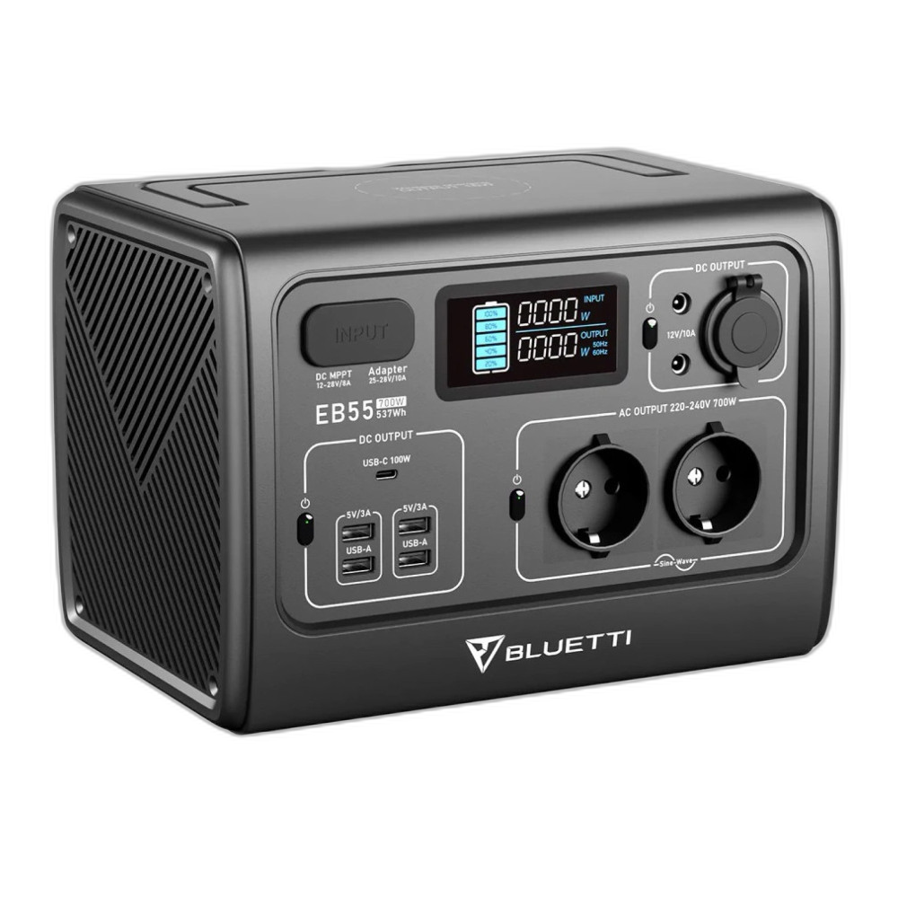 Зарядна станція Bluetti PowerOak EB55 / 537Wh / 150000mAh / 700W